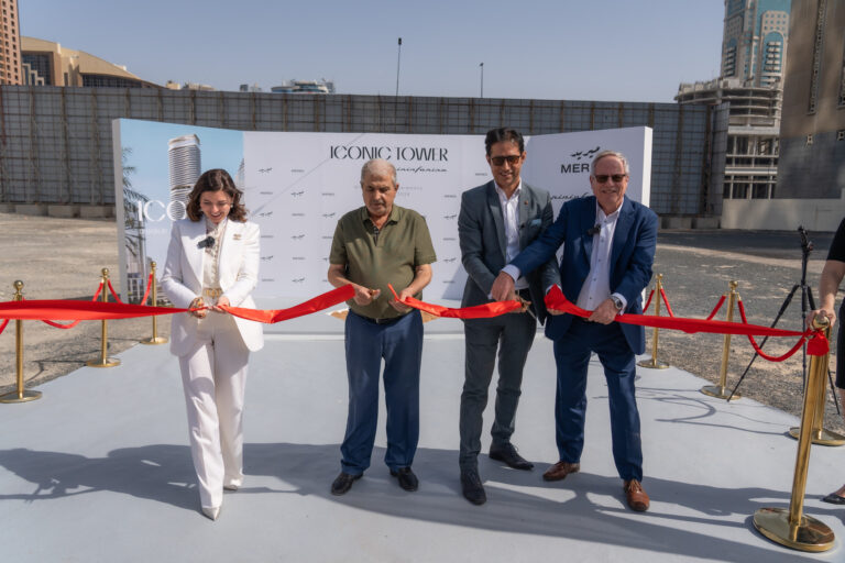 (From Left to Right) Diana Nilipovscaia, CEO, Mered, Salim Khouri, Founder, Dutch Foundation Dubai, Amar Tahilani, CEO, Mirage, and Peter Westeng, Chairman and CFO, Omnium